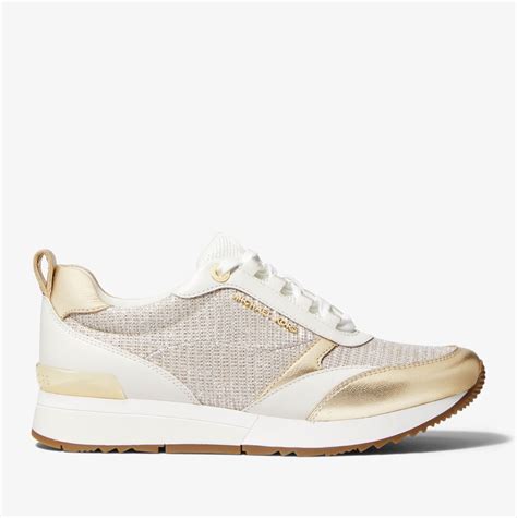 sneakers michael kors allie|michael kors mesh trainer.